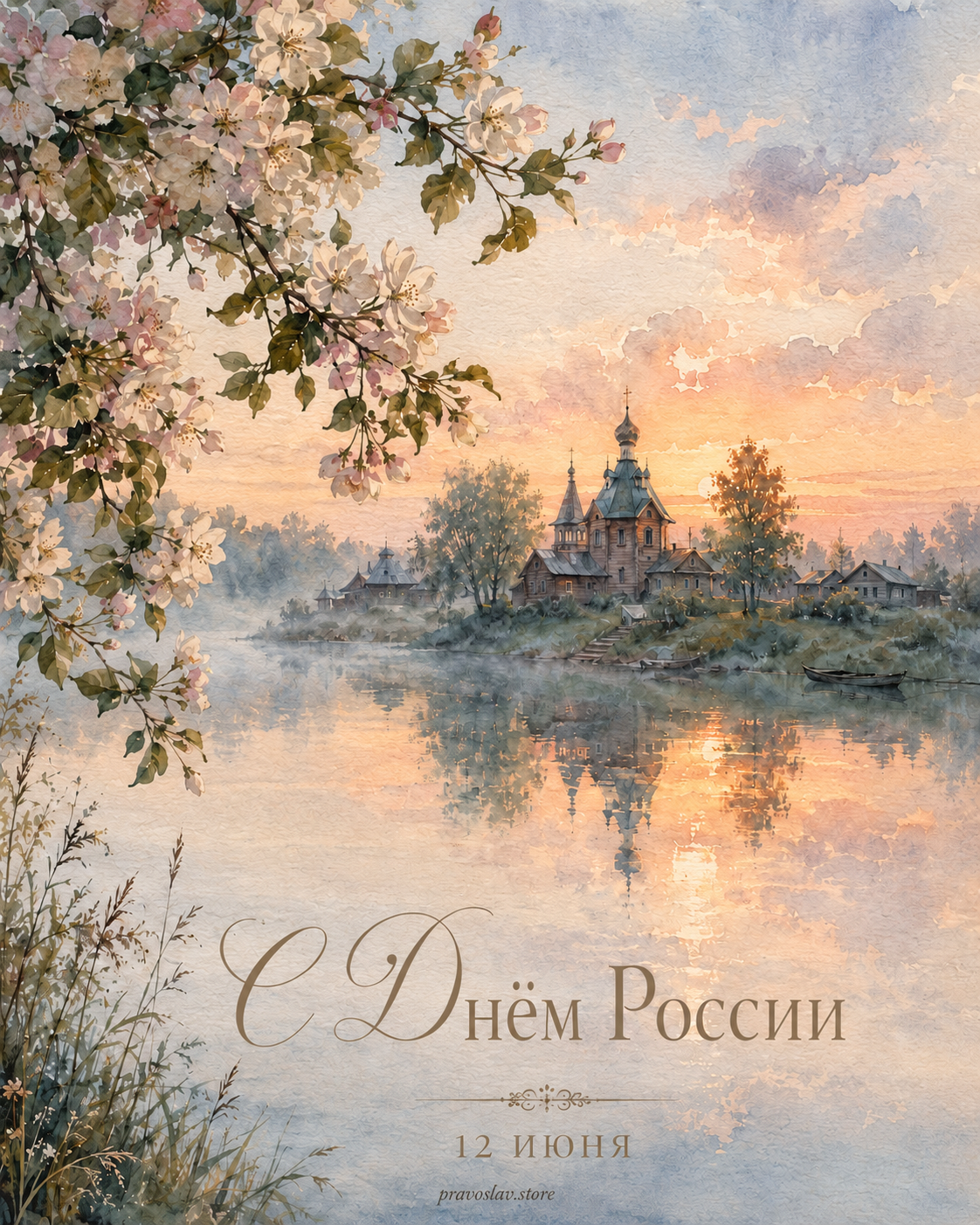 День России открытка 1